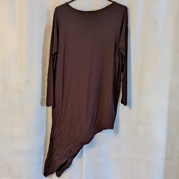 EUC Isabella Oliver Long Sleeve Tie-Front Maternity Shirt (Black) - Picture 12 of 12